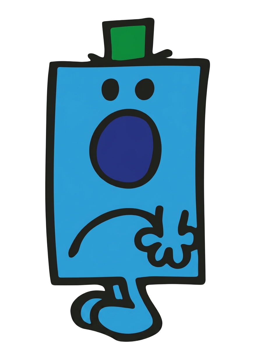 Mr Grumpy bobbling around